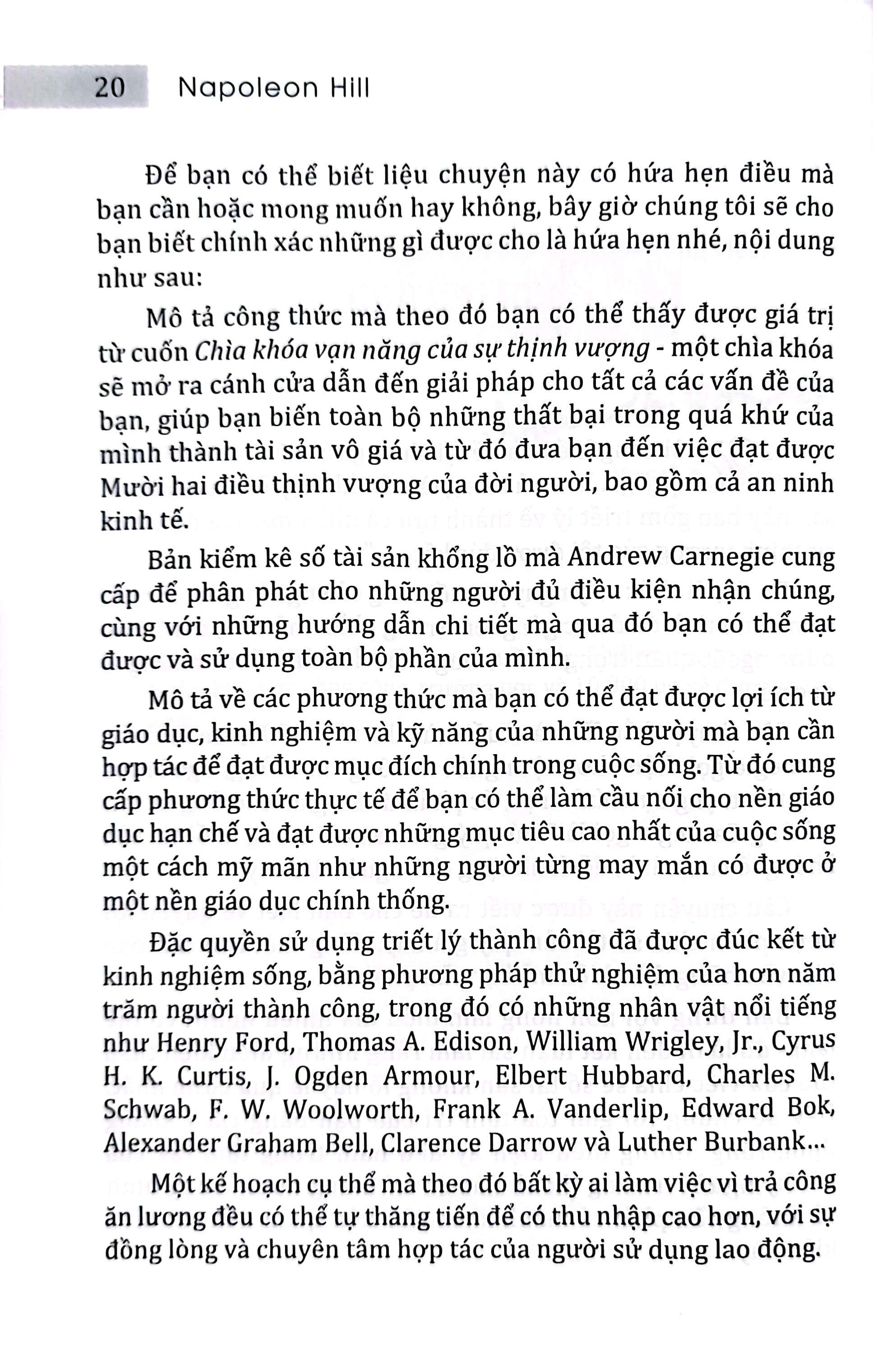 chìa khoá vạn năng của sự thịnh vượng