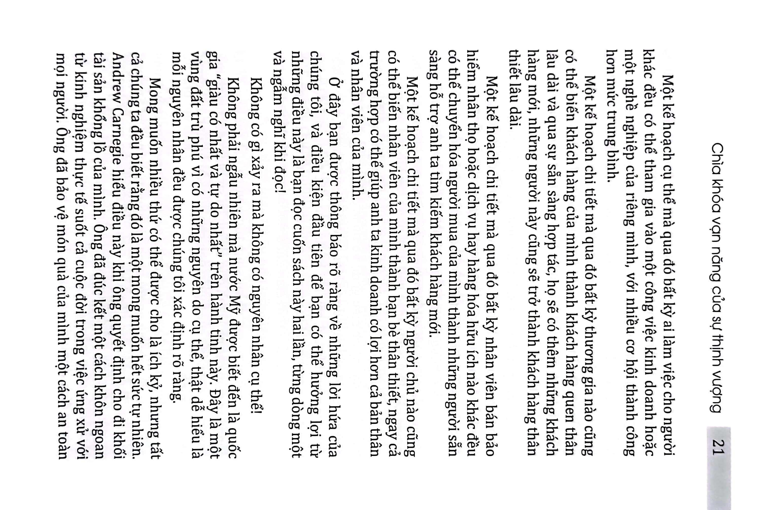 chìa khoá vạn năng của sự thịnh vượng