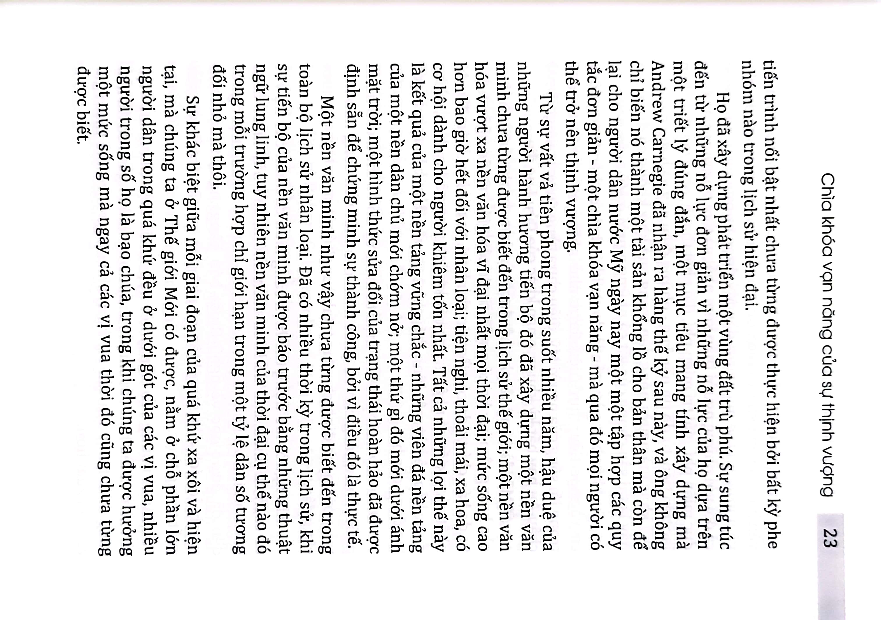 chìa khoá vạn năng của sự thịnh vượng