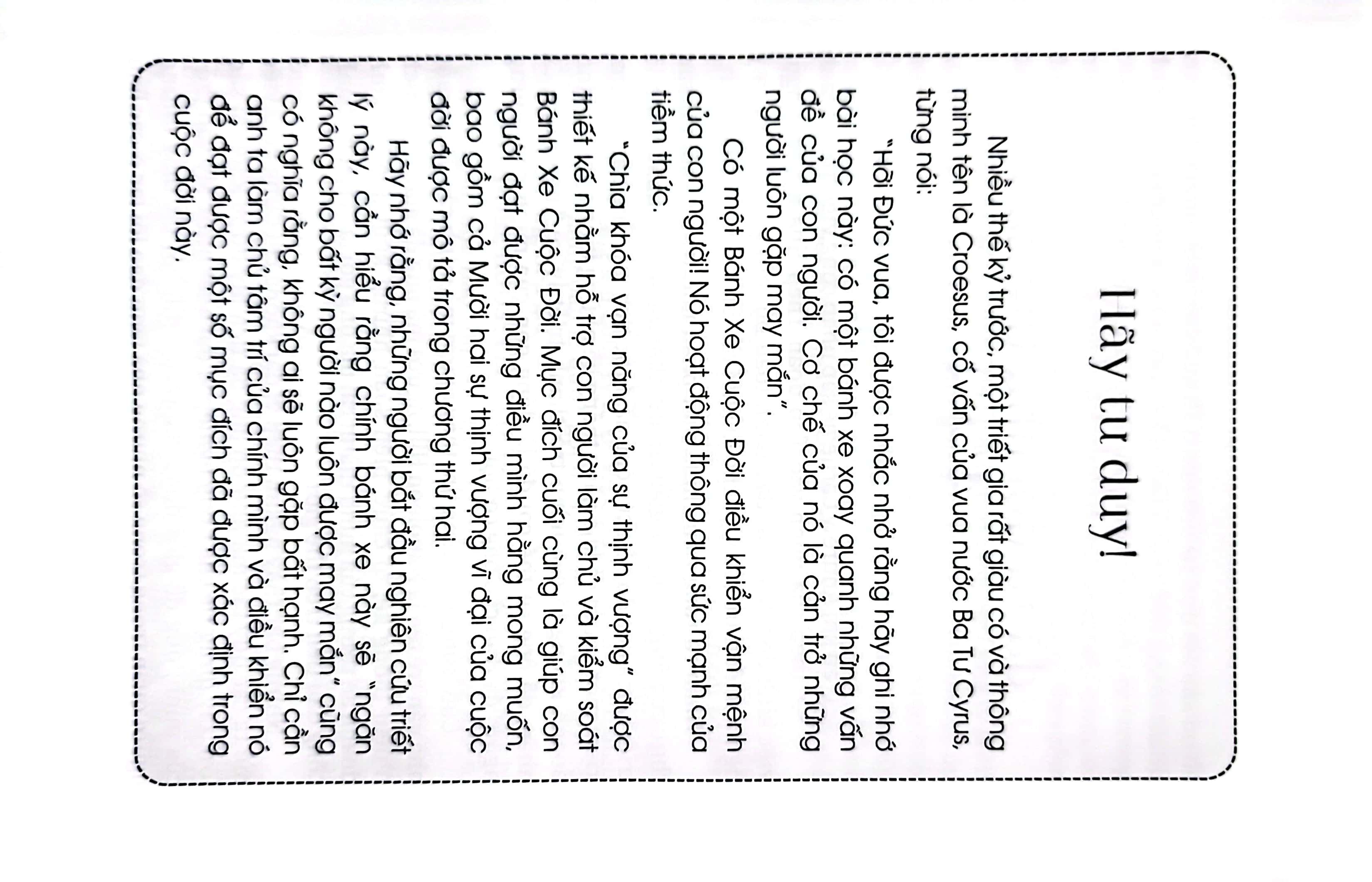 chìa khoá vạn năng của sự thịnh vượng