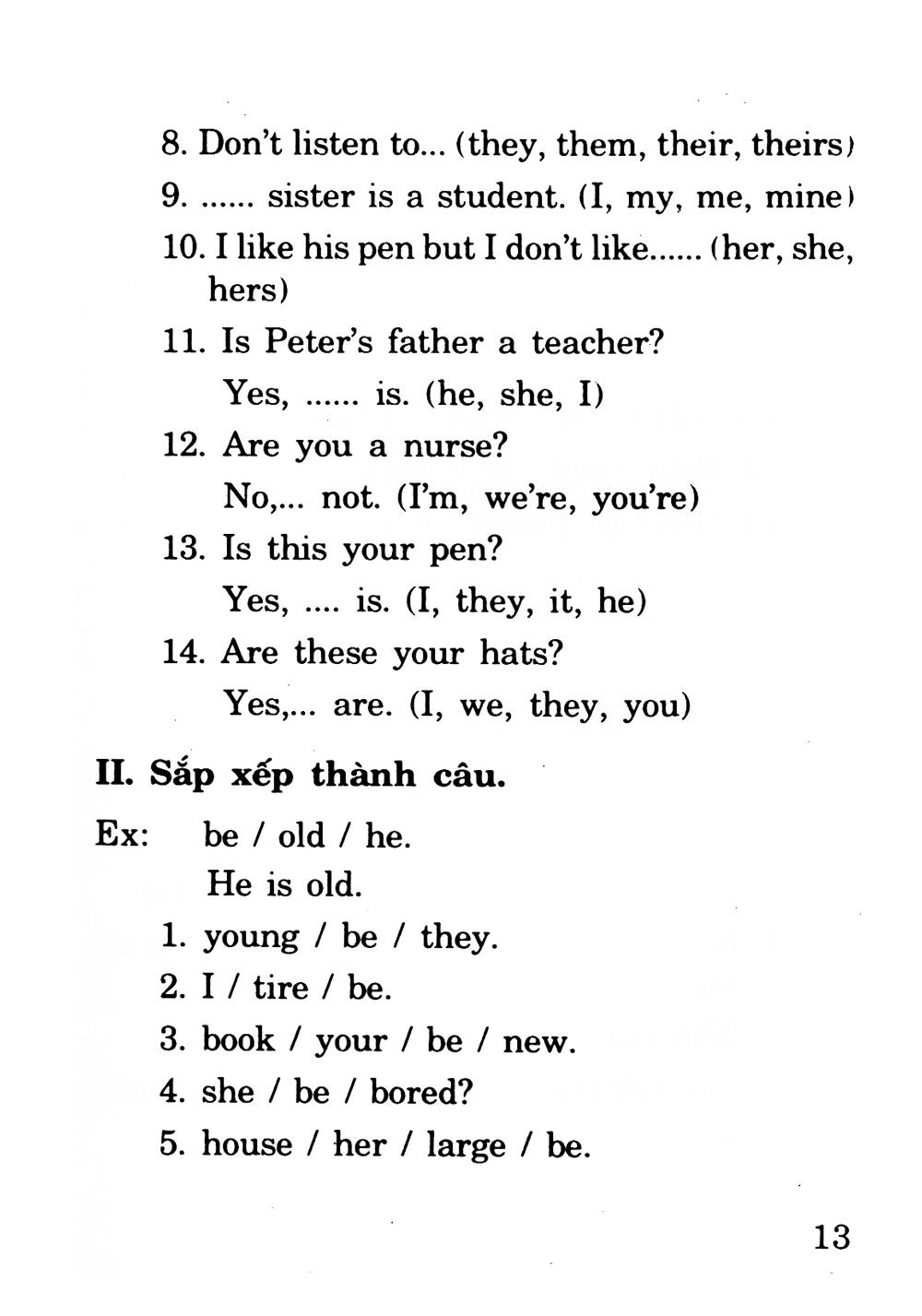 chìa khóa văn phạm tiếng anh (sách bỏ túi)