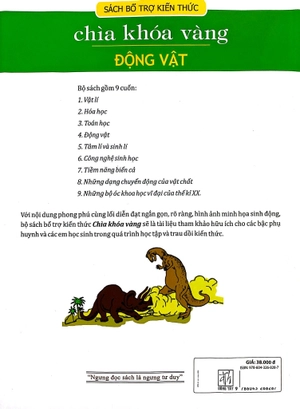 chìa khóa vàng - động vật (tái bản 2021)