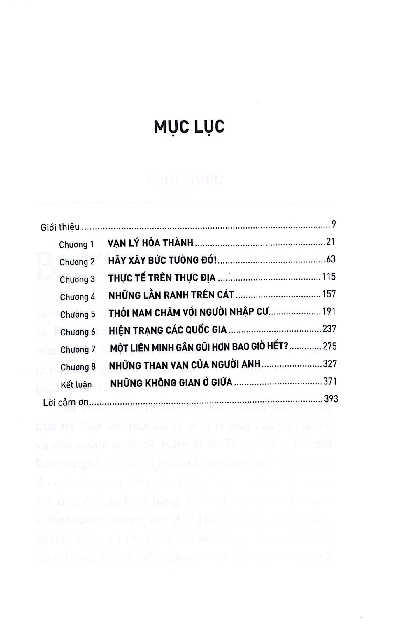 chia rẽ - tại sao chúng ta đang sống trong thời đại của những bức tường