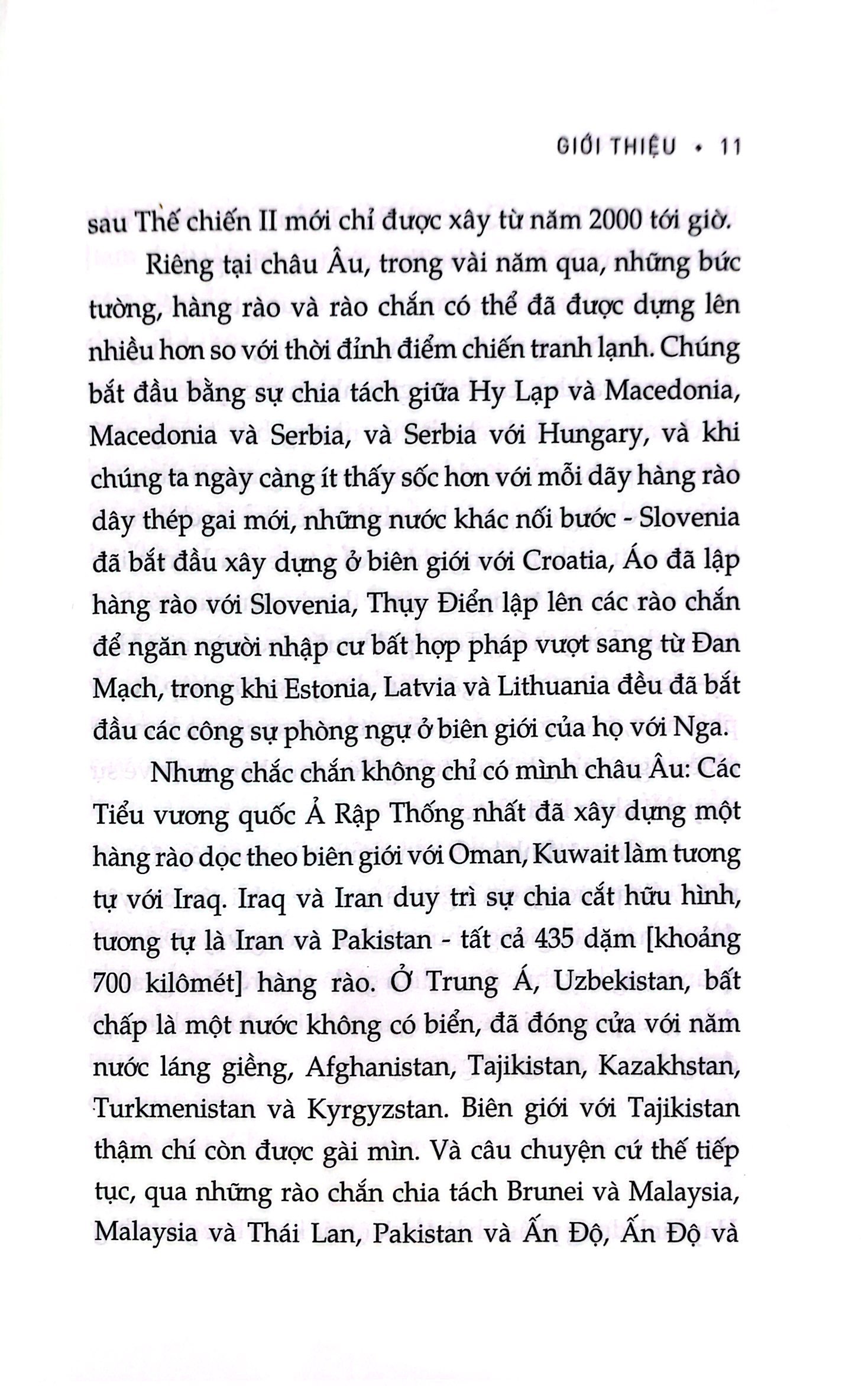 chia rẽ - tại sao chúng ta đang sống trong thời đại của những bức tường