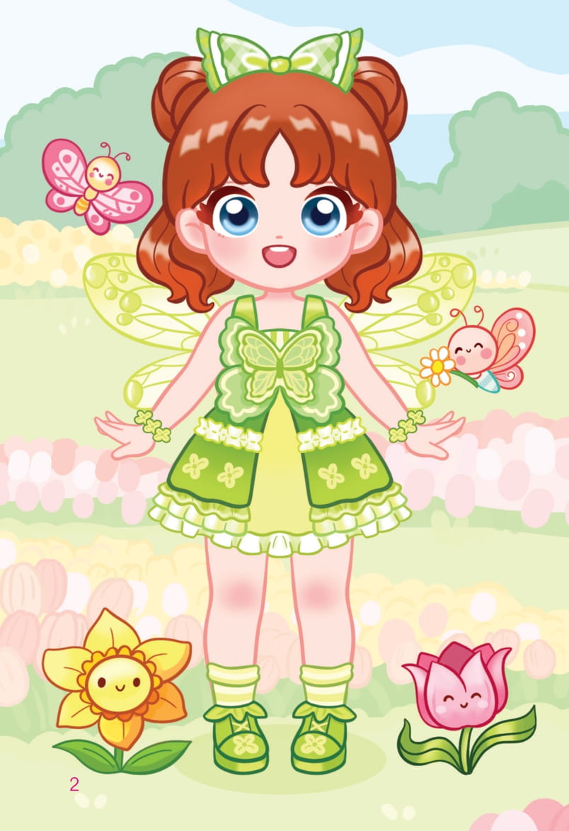 chibi fashion - công chúa cánh tiên