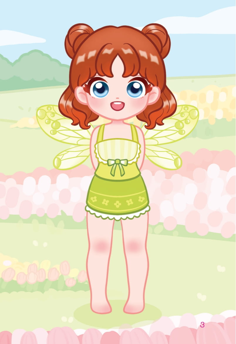 chibi fashion - công chúa cánh tiên