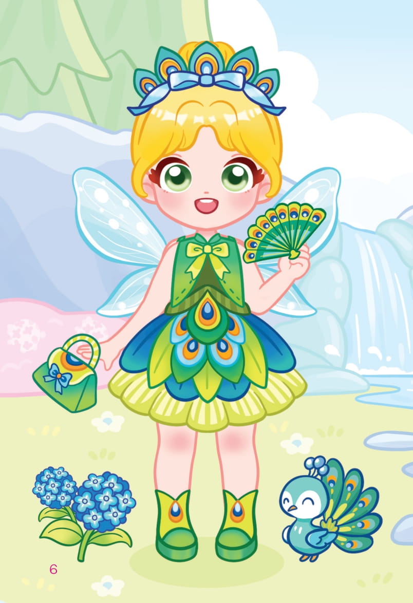 chibi fashion - công chúa cánh tiên