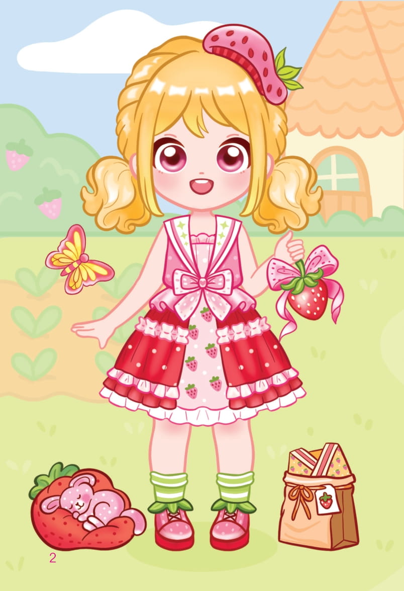 chibi fashion - công chúa hiện đại