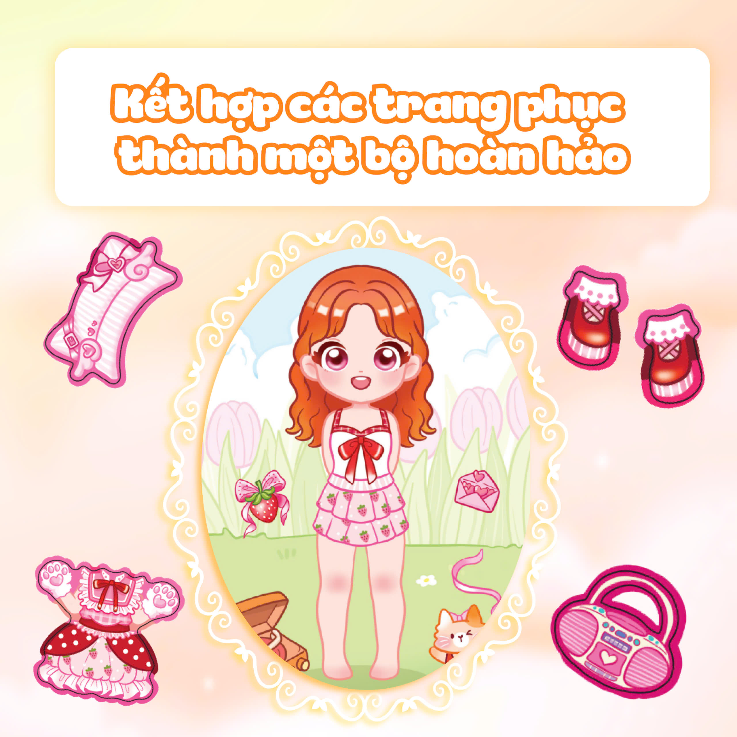 chibi fashion - công chúa nghệ sĩ