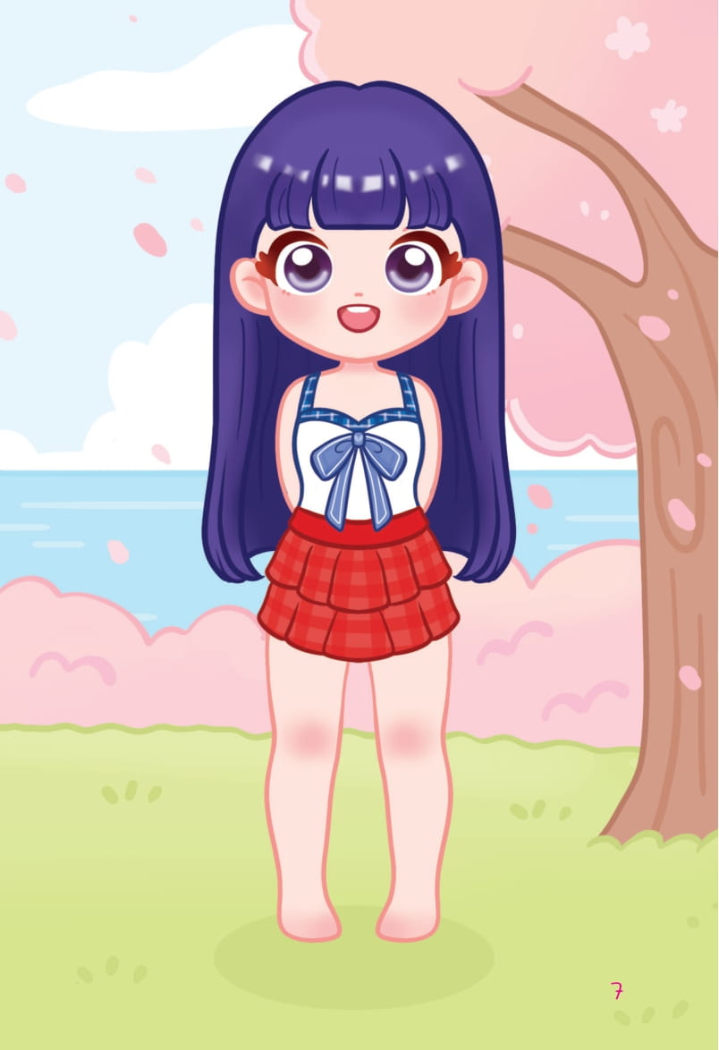 chibi fashion - công chúa nghệ sĩ