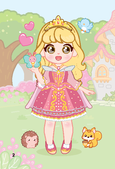 Chibi Fashion Show - Cong Chua Co Tich