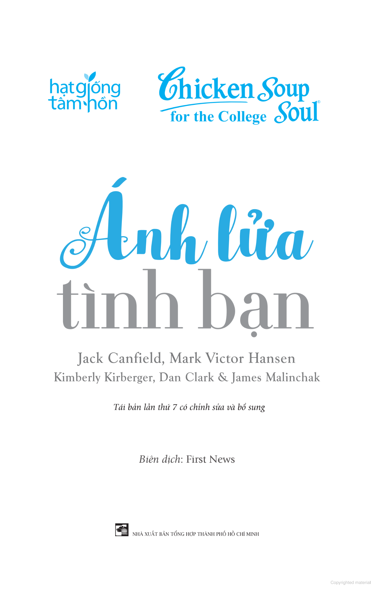 chicken soup for the college soul - ánh lửa tình bạn