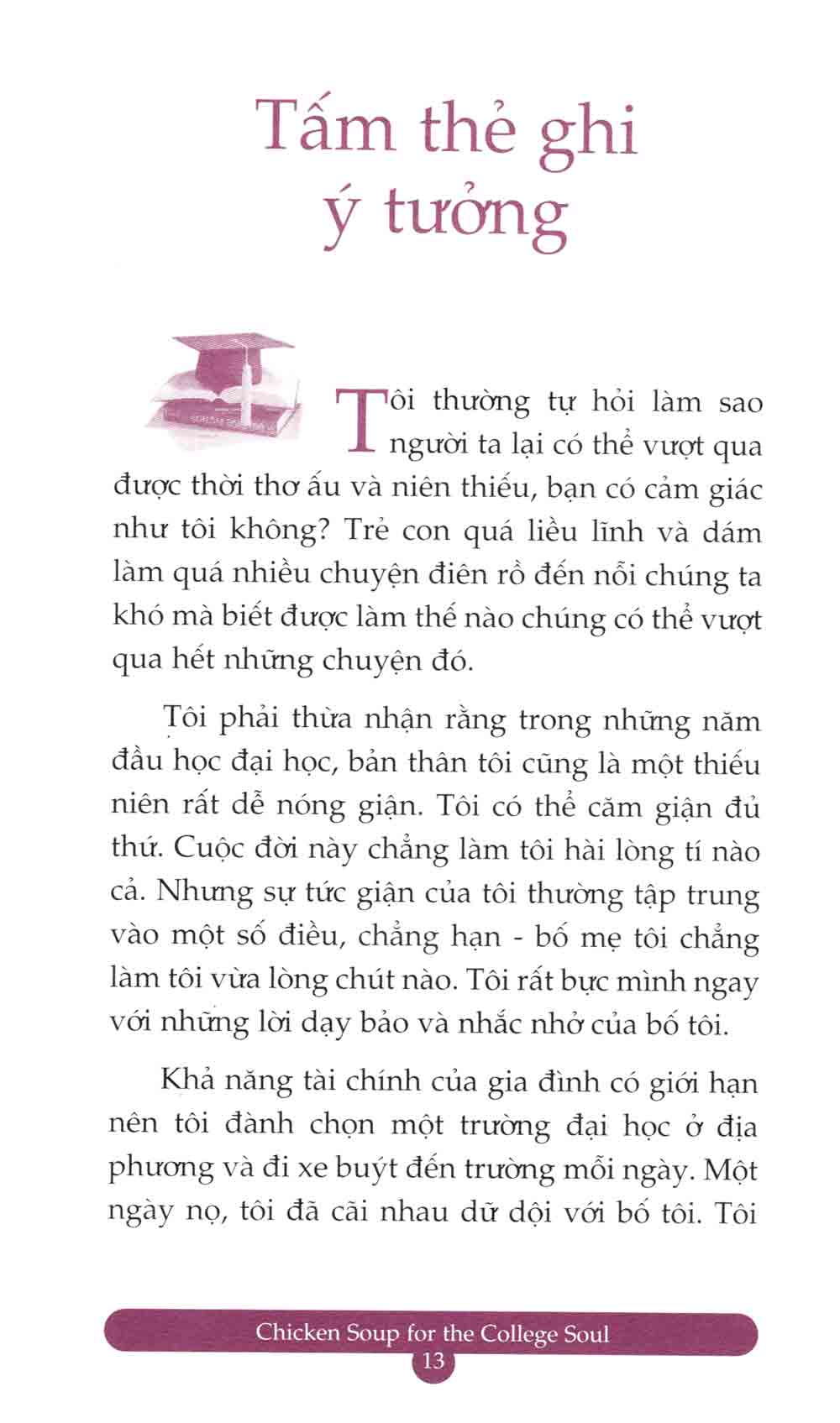 chicken soup for the college soul - dành cho học sinh sinh viên (tái bản 2023)