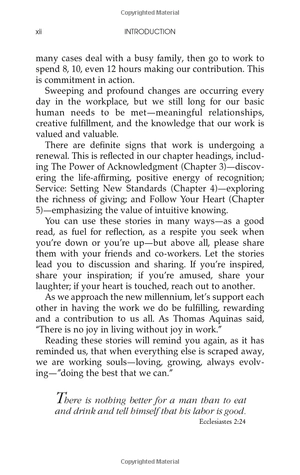 chicken soup for the soul at work: stories of courage, compassion and creativity in the workplace