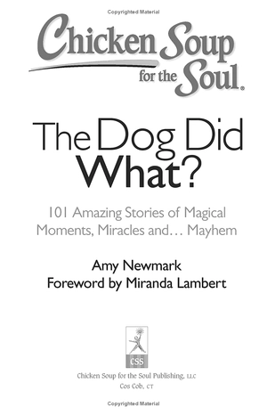 chicken soup for the soul: the dog did what?: 101 amazing stories of magical moments, miracles and... mayhem