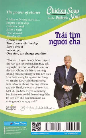 chicken soup for the soul - trái tim người cha (tái bản 2022)