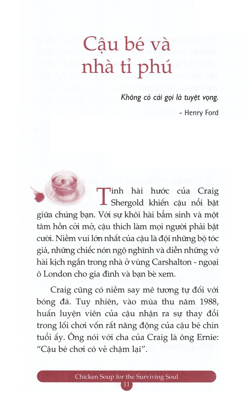 chicken soup for the surviving soul 18 - vượt lên nghịch cảnh (tái bản 2023)