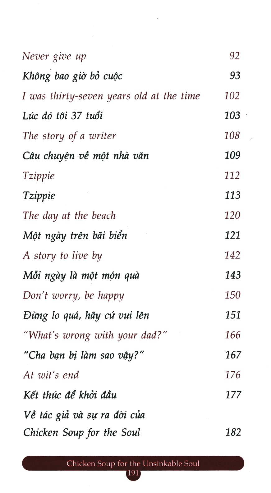 chicken soup for the unsinkable soul - dành cho những tâm hồn không bao giờ gục ngã (tái bản 2023)