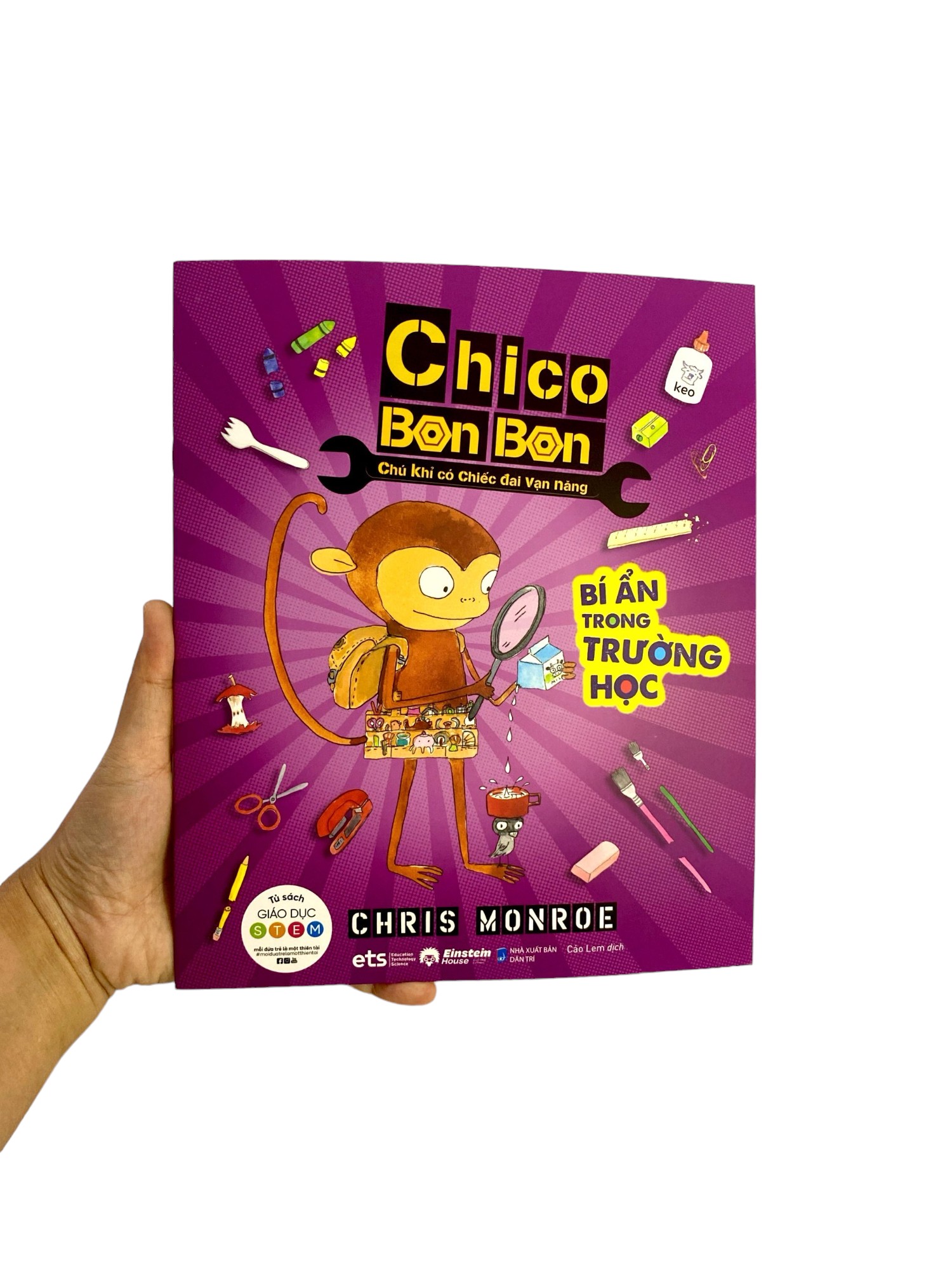 chico bon bon - chú khỉ có chiếc đai vạn năng - bí ẩn trong trường học