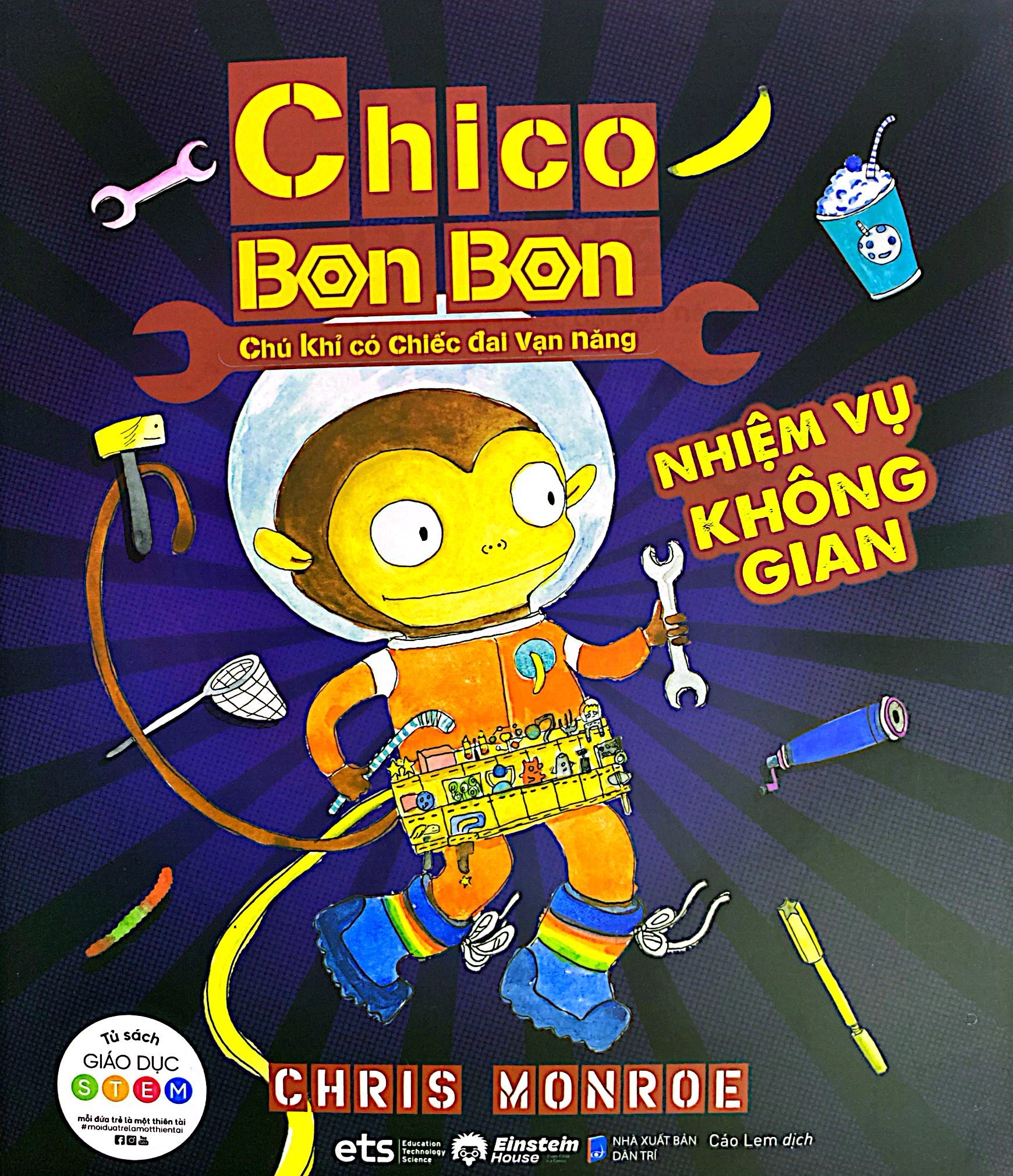 chico bon bon - chú khỉ có chiếc đai vạn năng - nhiệm vụ không gian