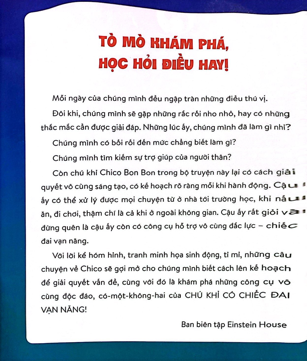 chico bon bon - chú khỉ có chiếc đai vạn năng - nhiệm vụ không gian
