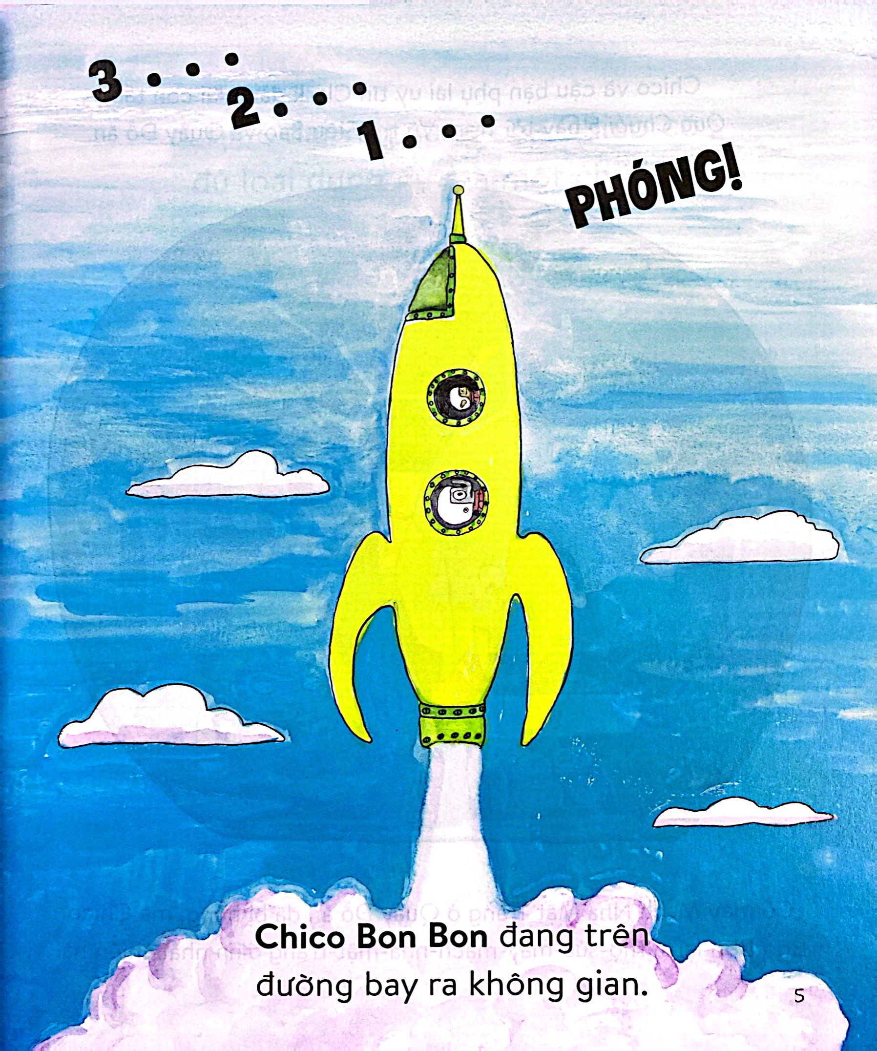 chico bon bon - chú khỉ có chiếc đai vạn năng - nhiệm vụ không gian