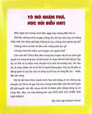 chico bon bon - chú khỉ có chiếc đai vạn năng - thợ máy thiện nghệ chico