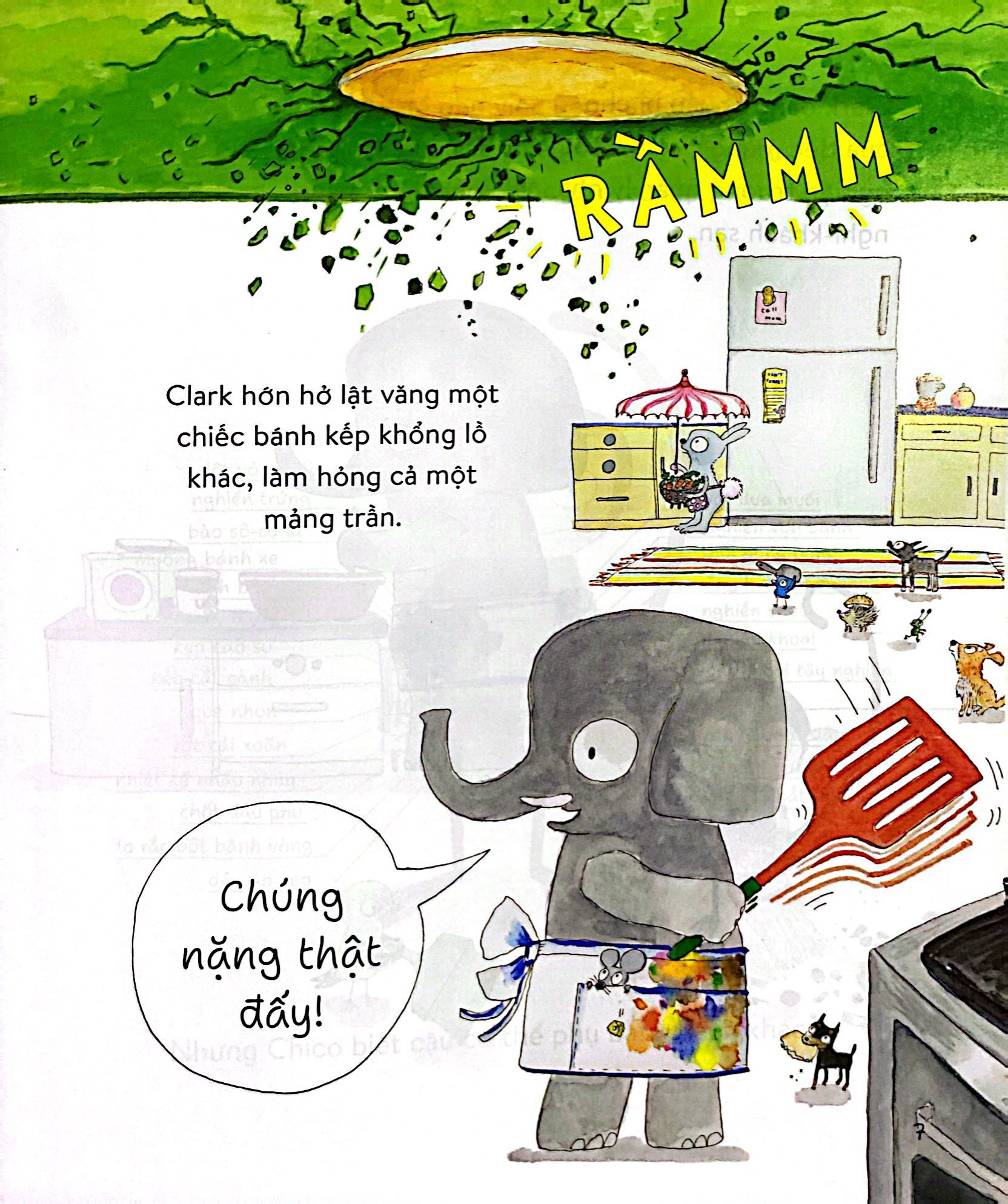 chico bon bon - chú khỉ có chiếc đai vạn năng - vụ bánh nướng náo loạn