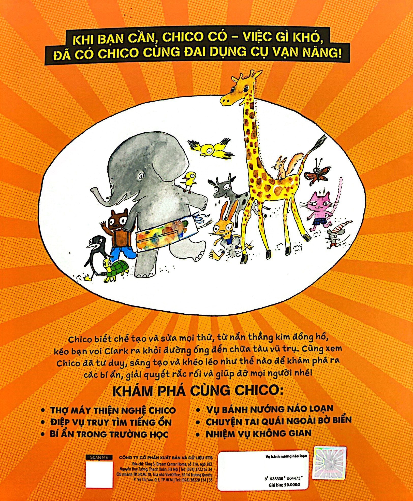 chico bon bon - chú khỉ có chiếc đai vạn năng - vụ bánh nướng náo loạn