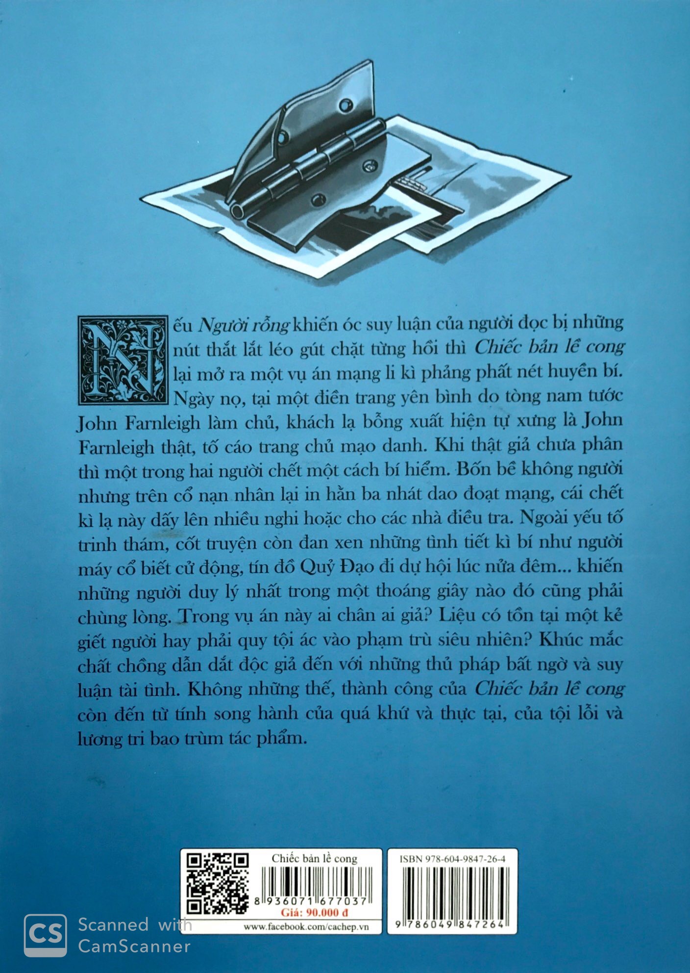 chiếc bản lề cong