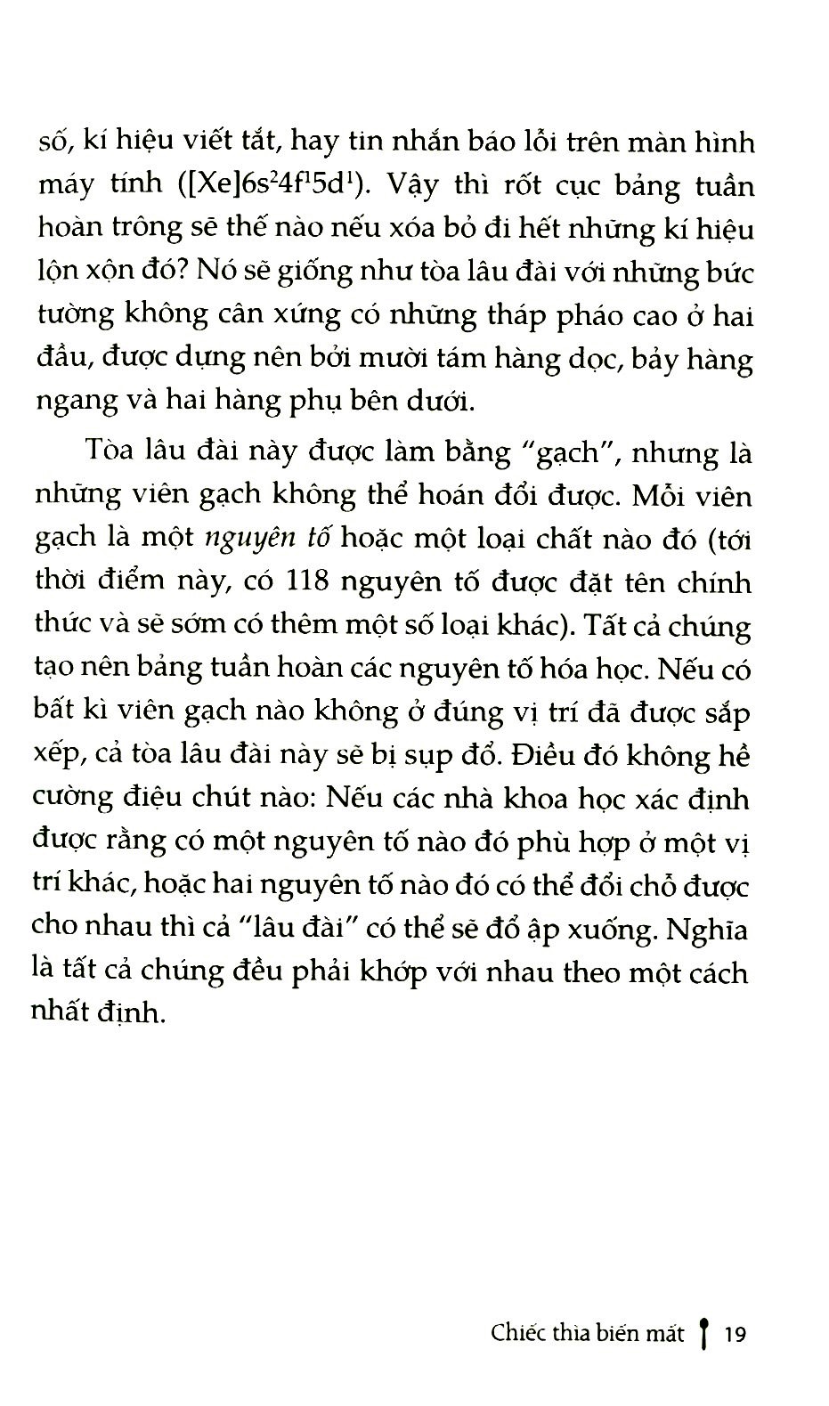 chiếc thìa biến mất