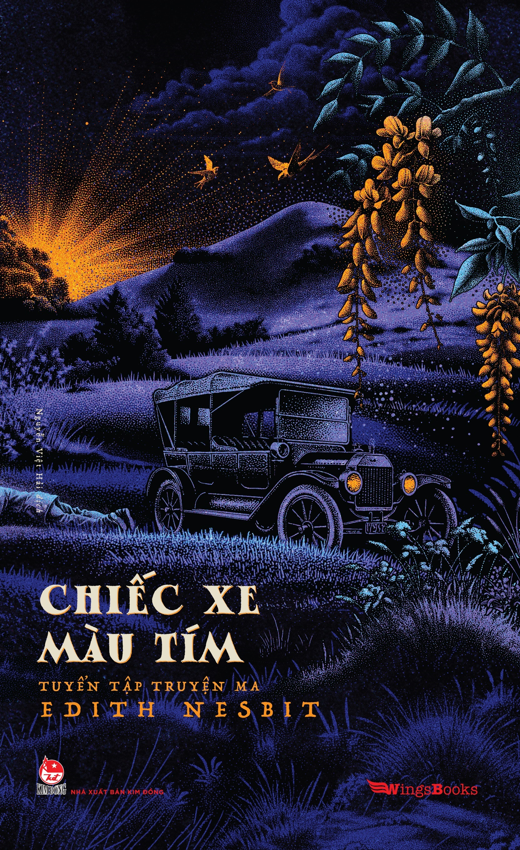 Chiec Xe Mau Tim - Tuyen Tap Truyen Ma Edith Nesbit - Tang Kem Postcard