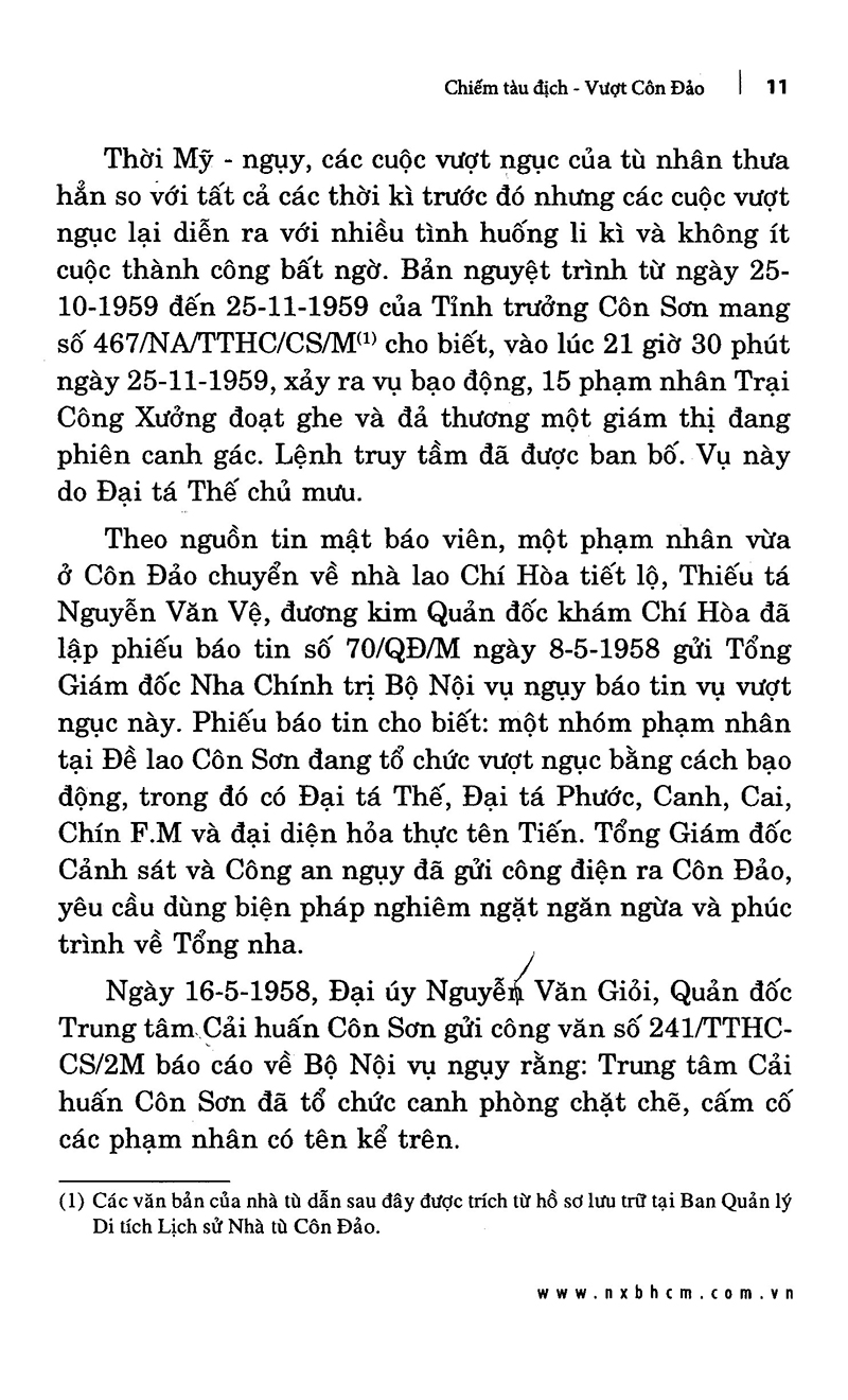 chiếm tàu địch vượt côn đảo - tái bản 2019