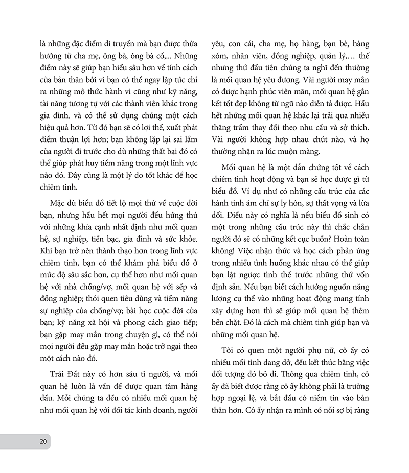 chiêm tinh học cơ bản - luận giải cuộc đời qua biểu đồ chiêm tinh