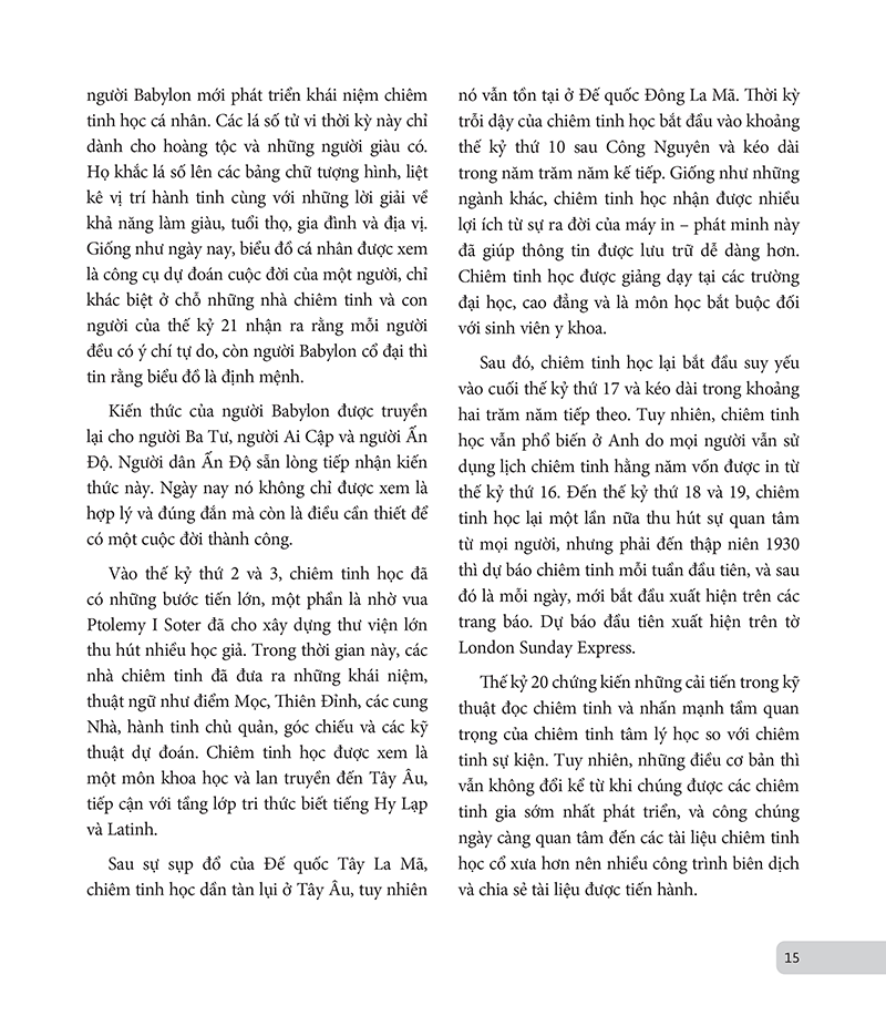 chiêm tinh học cơ bản - luận giải cuộc đời qua biểu đồ chiêm tinh