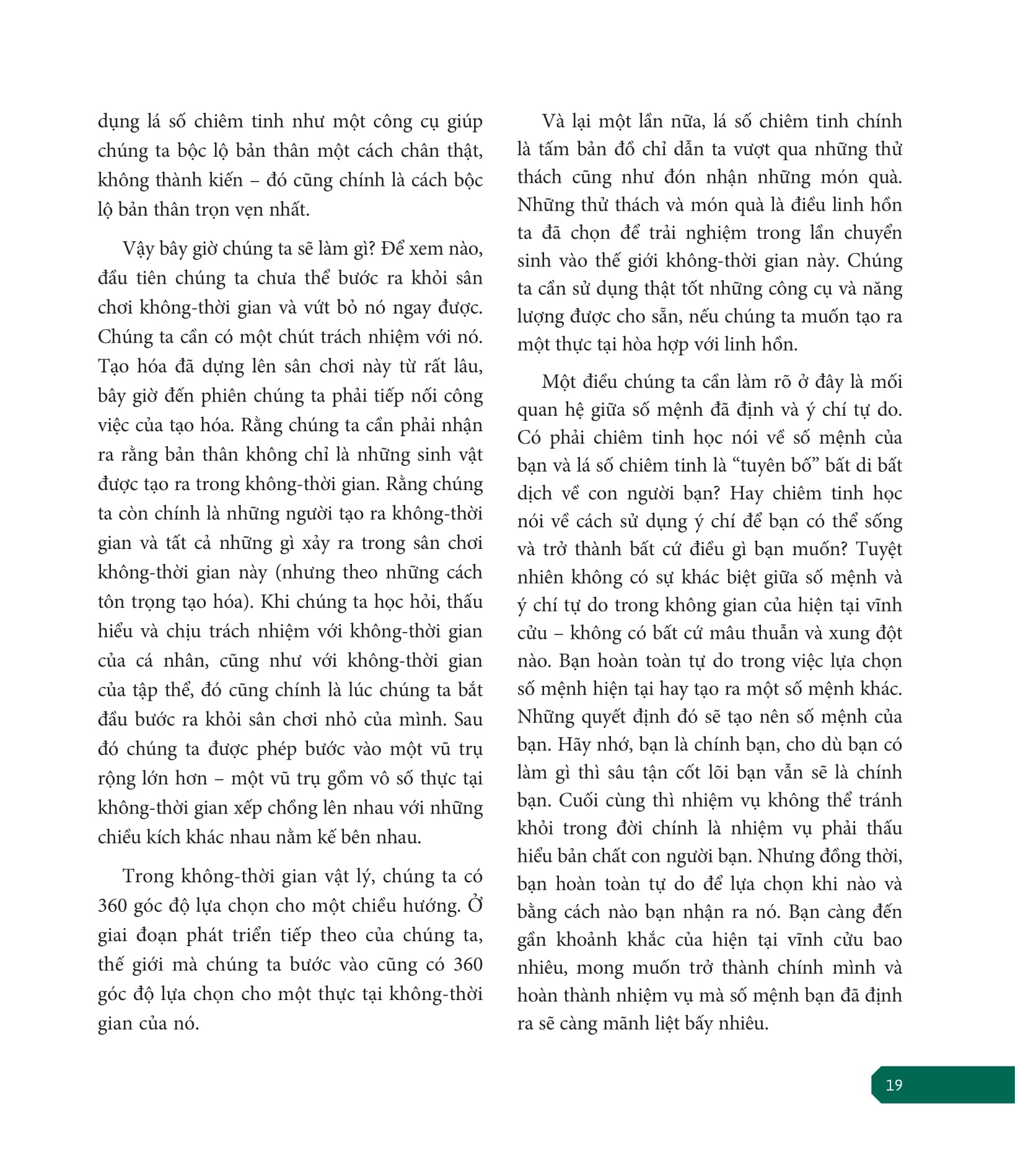 chiêm tinh học dưới góc nhìn tâm linh