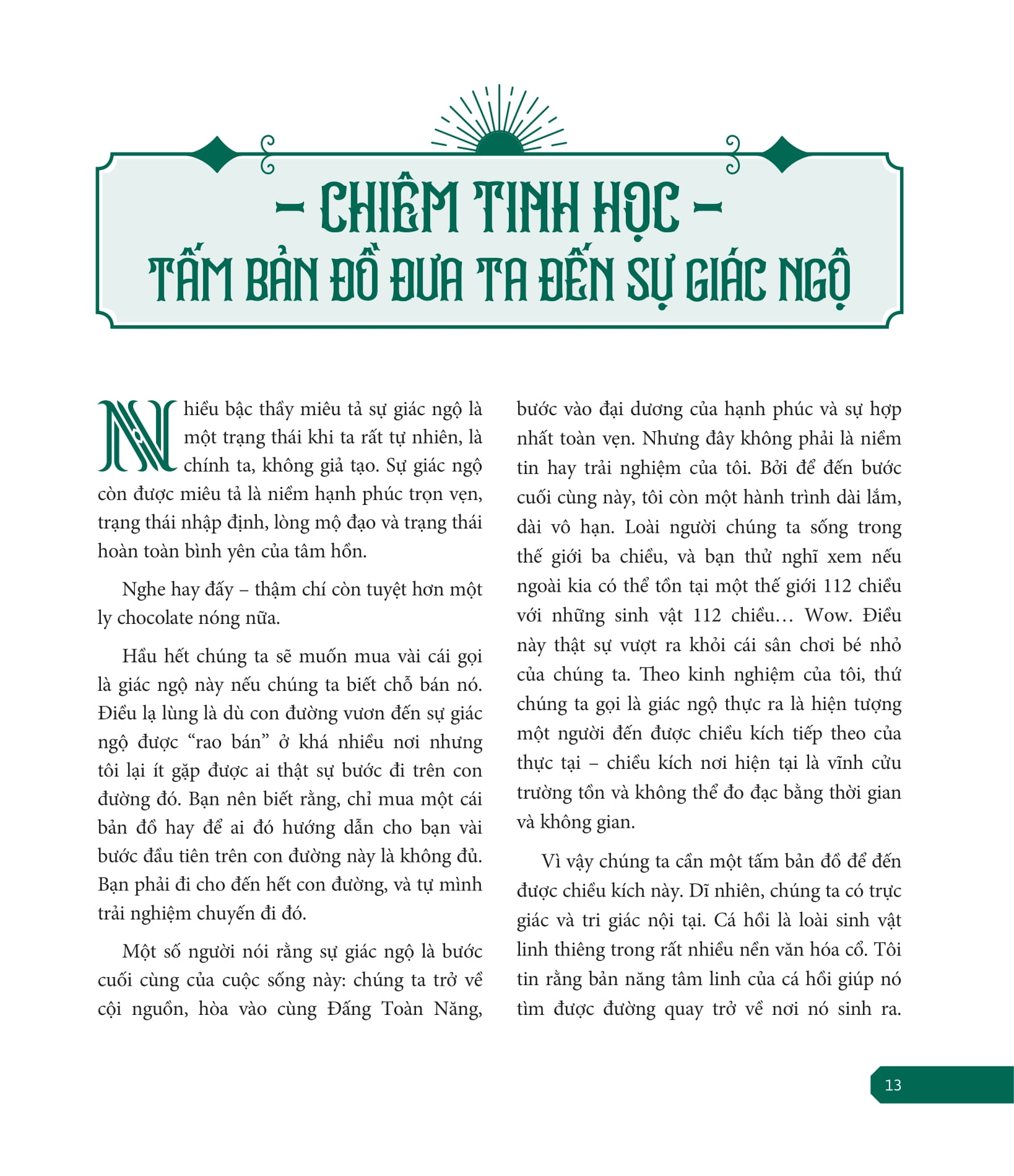 chiêm tinh học dưới góc nhìn tâm linh