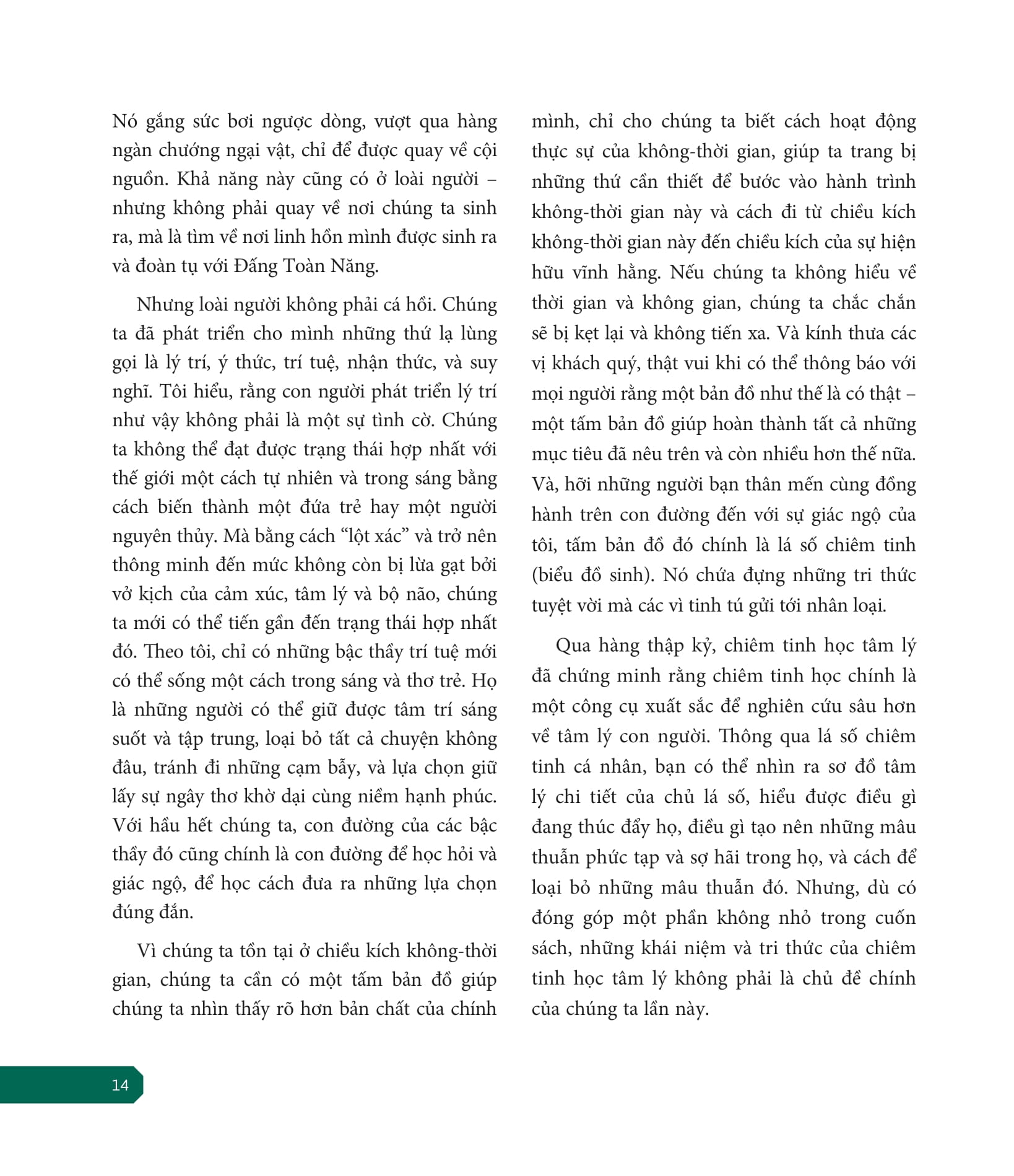 chiêm tinh học dưới góc nhìn tâm linh