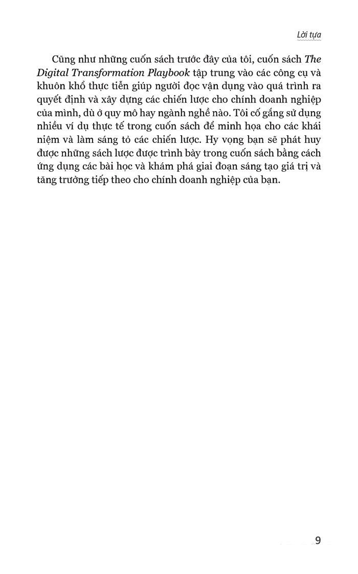 chiến lược chuyển đổi số - digital transformation play book