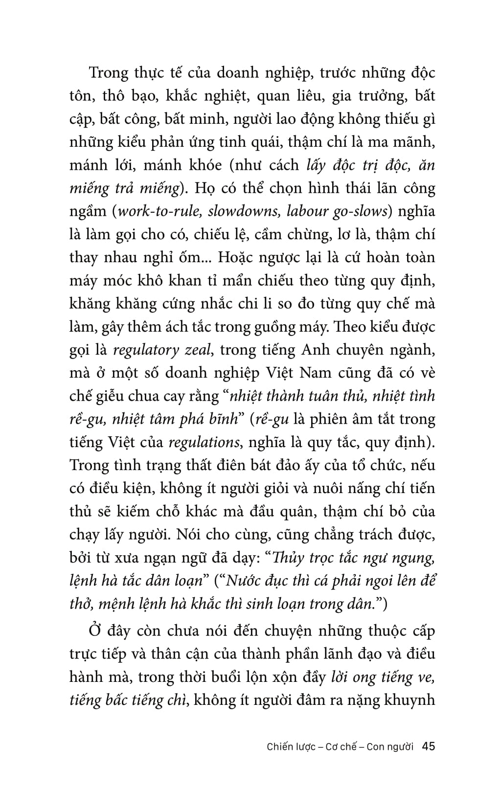 chiến lược - cơ chế - con người: thế kiềng 3c của tồn vinh doanh nghiệp
