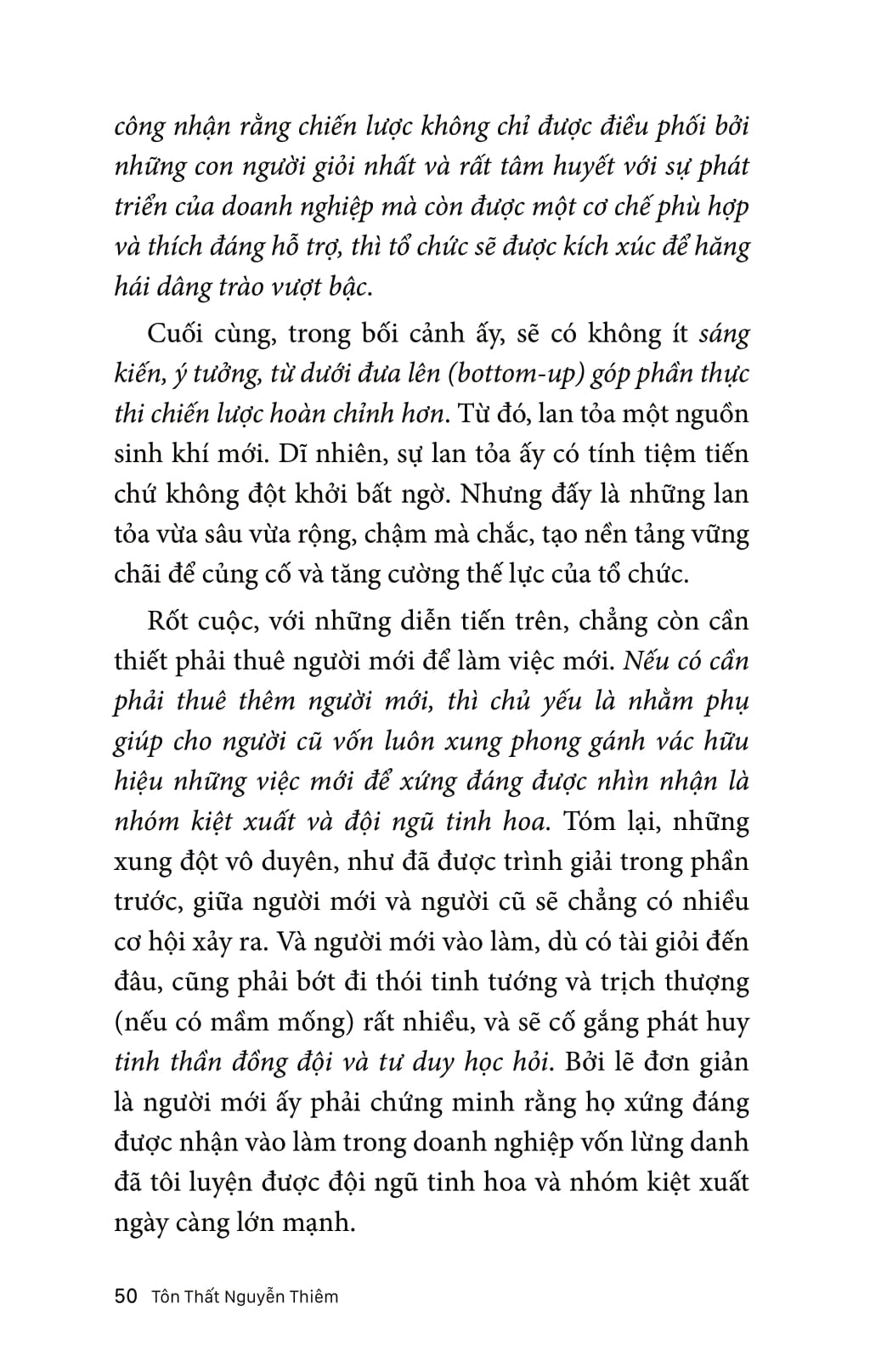 chiến lược - cơ chế - con người: thế kiềng 3c của tồn vinh doanh nghiệp