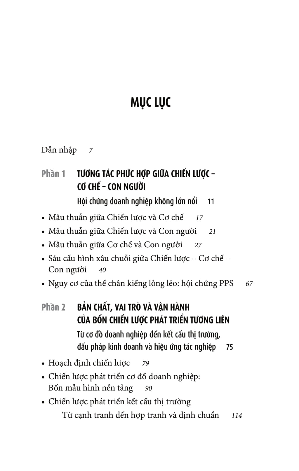 chiến lược - cơ chế - con người: thế kiềng 3c của tồn vinh doanh nghiệp