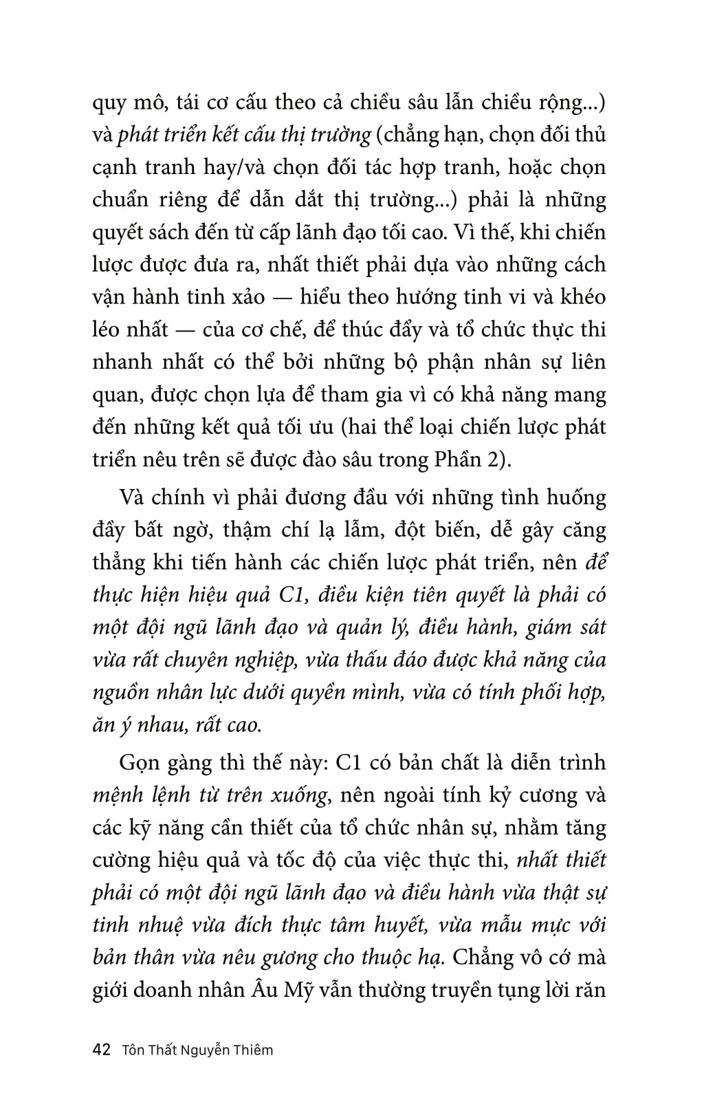 chiến lược - cơ chế - con người: thế kiềng 3c của tồn vinh doanh nghiệp