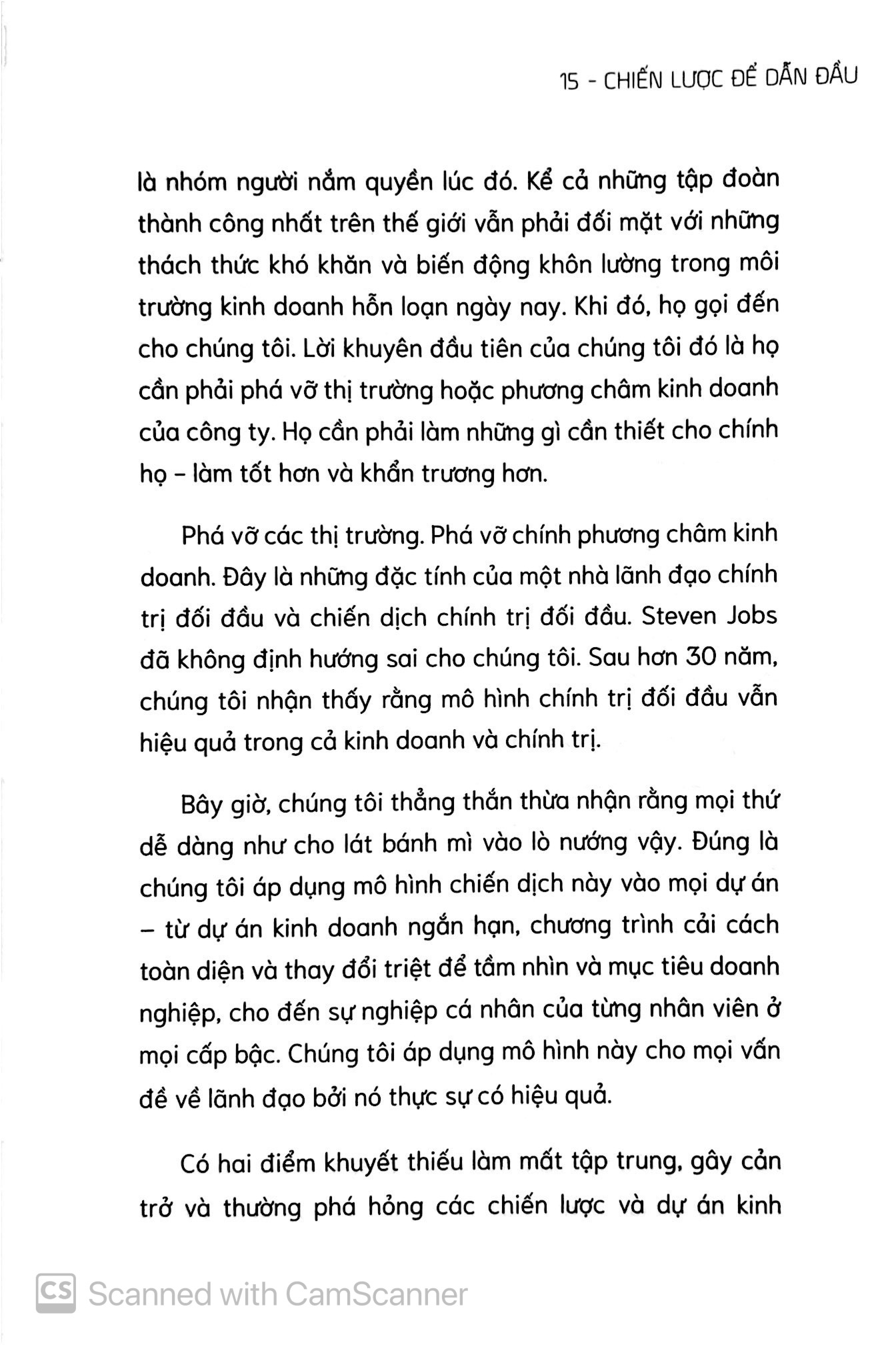 chiến lược để dẫn đầu - bài học kinh doanh từ 10 chiến dịch tranh cử điển hình