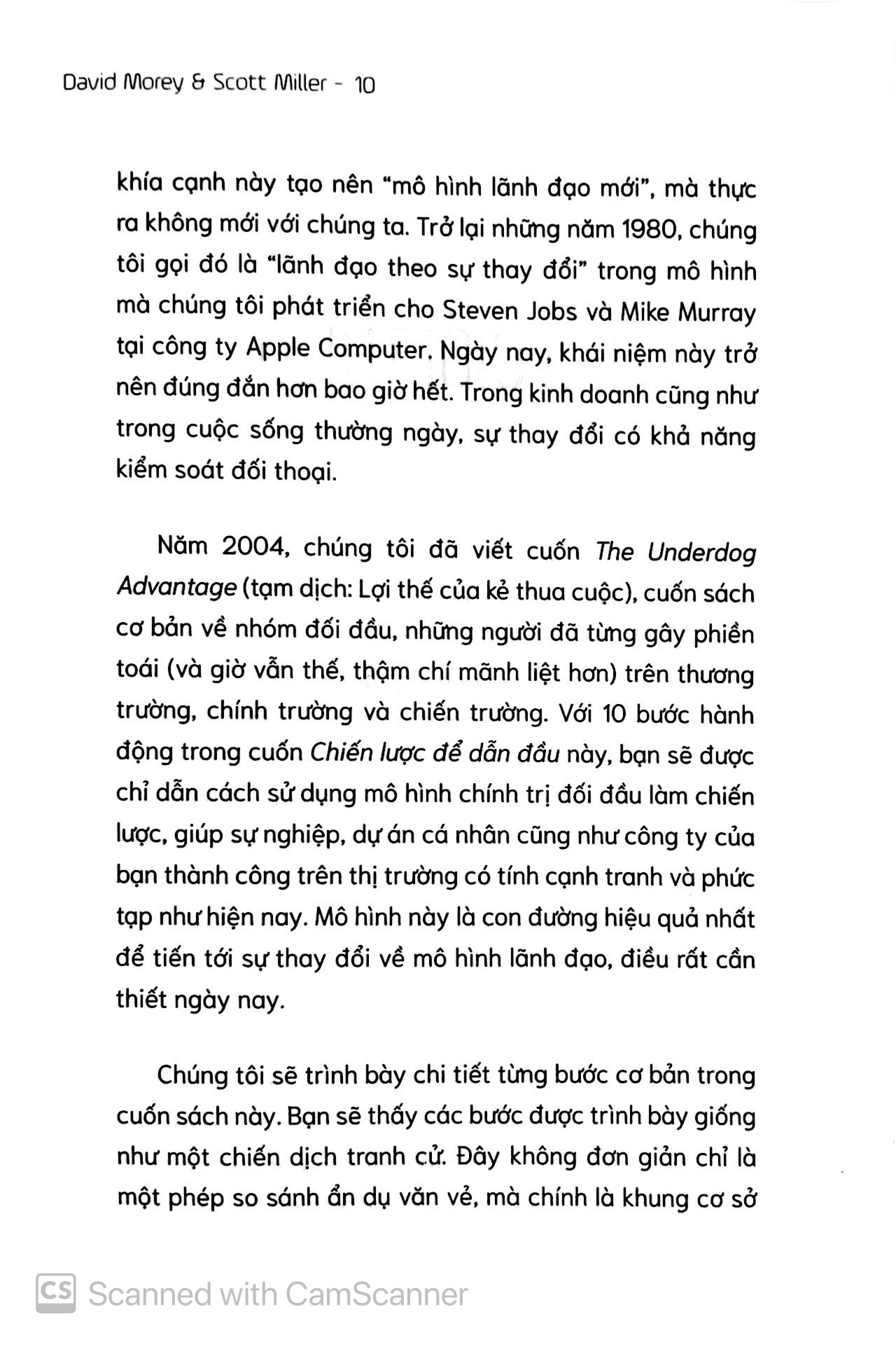chiến lược để dẫn đầu - bài học kinh doanh từ 10 chiến dịch tranh cử điển hình