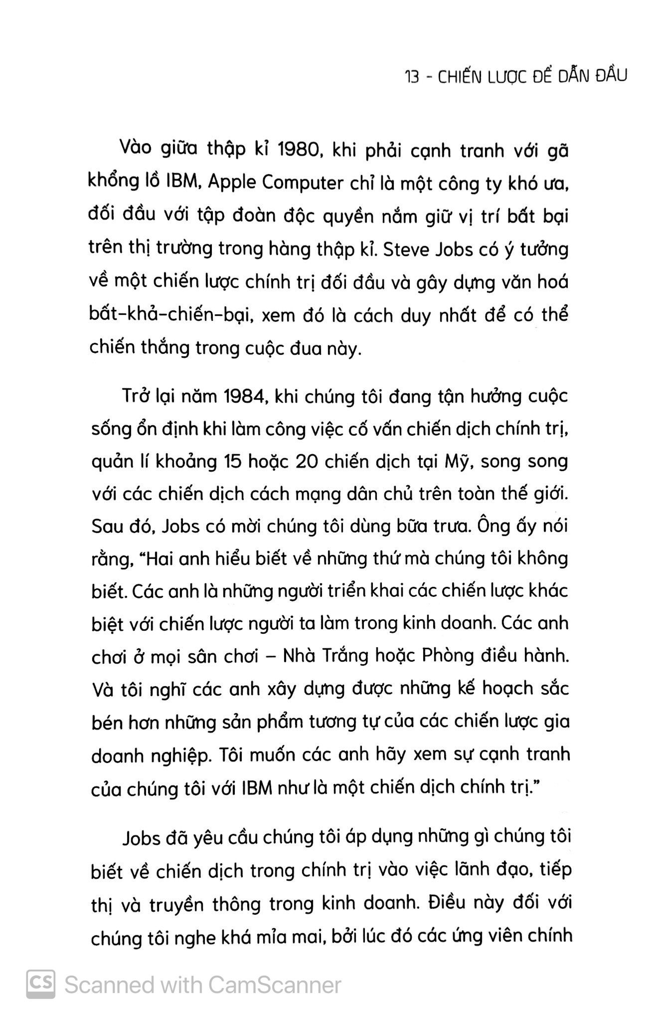 chiến lược để dẫn đầu - bài học kinh doanh từ 10 chiến dịch tranh cử điển hình