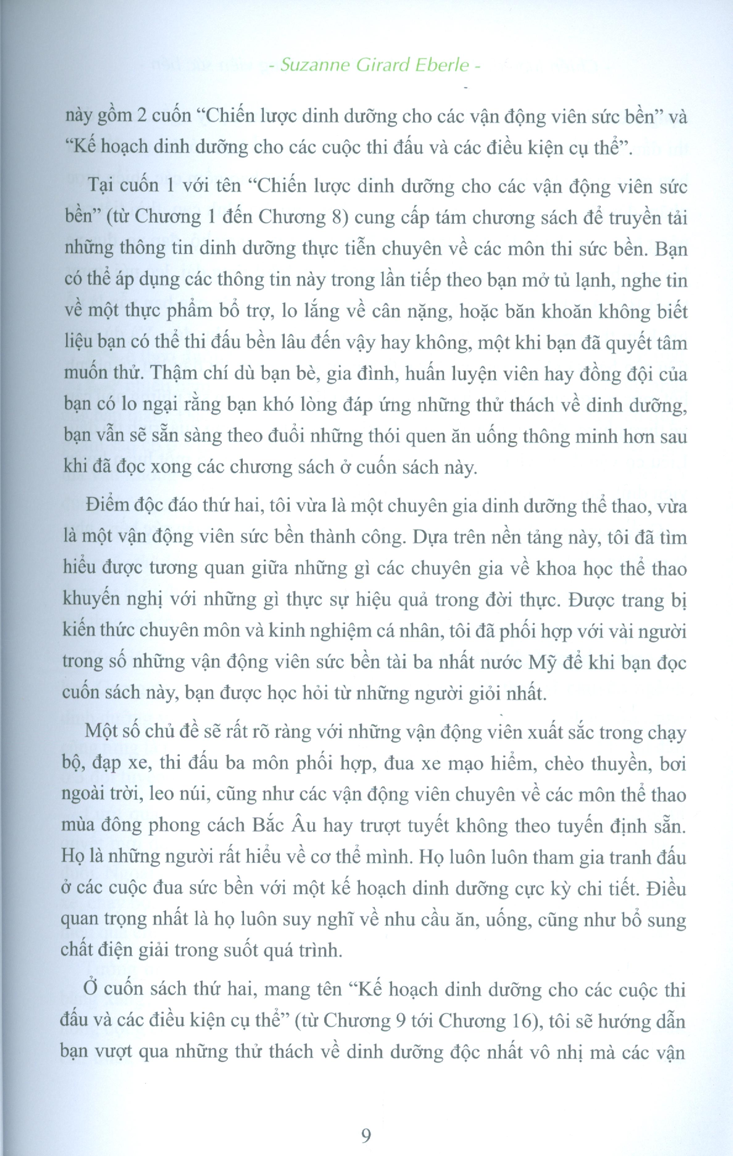 chiến lược dinh dưỡng cho các vận động viên sức bền