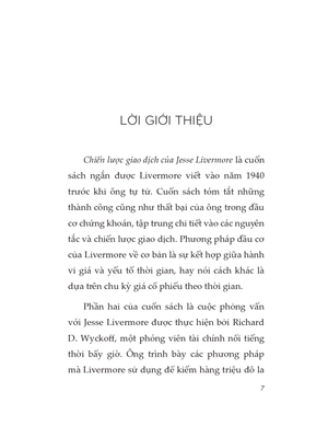 chiến lược giao dịch của jesse livermore