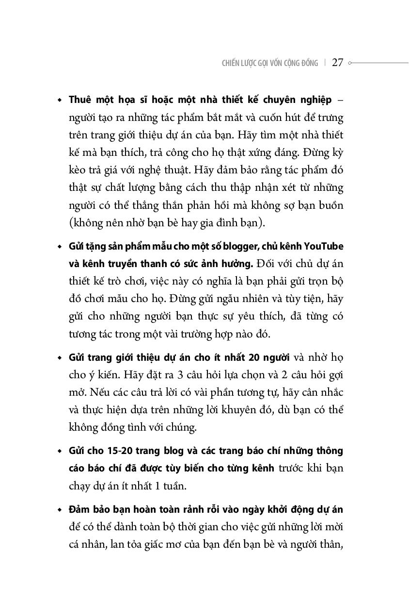 chiến lược gọi vốn cộng đồng