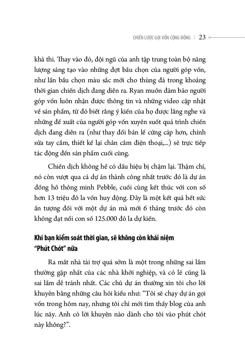 chiến lược gọi vốn cộng đồng